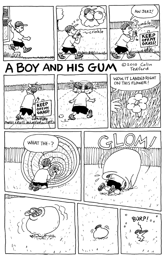 A Boy and His Gum page 1