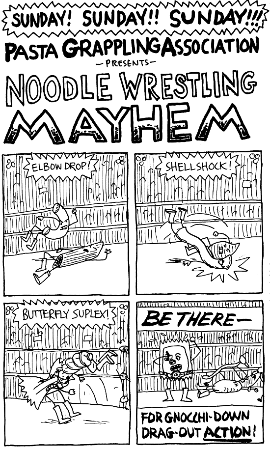 Noodle Wrestling Mayhem