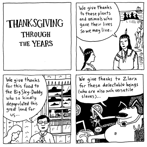 Spinning World: Thanksgiving Through the Years