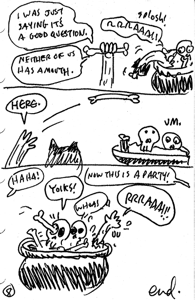 Graveyard Party jam page 8